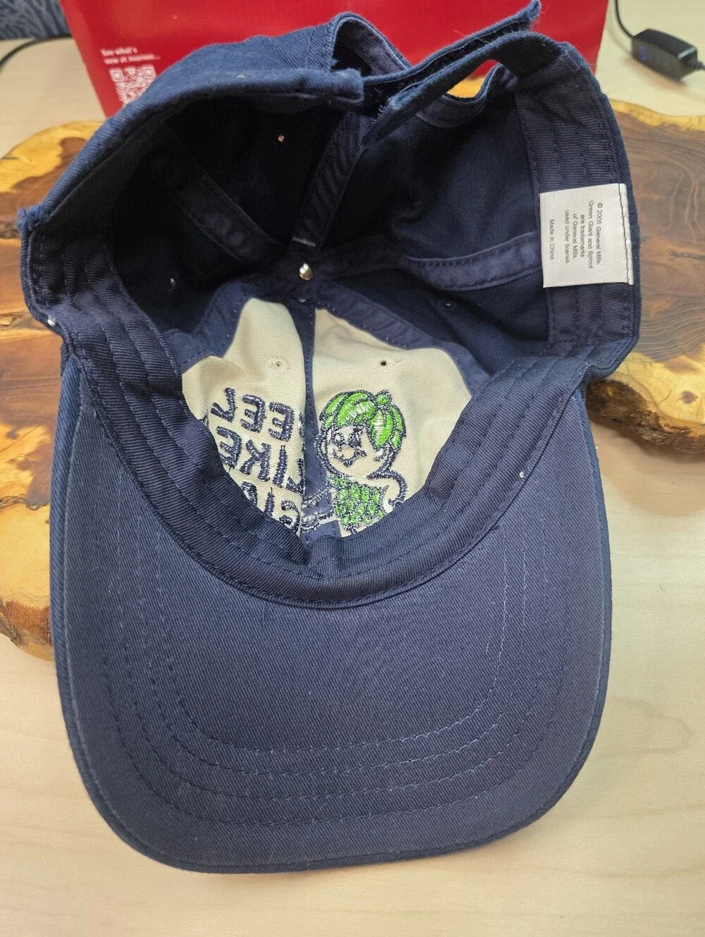 Green Giant Little Sprout Baseball Hat New Youth May fit An Adults S/M NOS 2005
